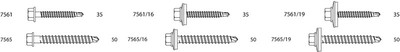 Schroeven 7561 / 7565 Afbeelding 2 Schroeven 7561 / 7565 Afbeelding 2